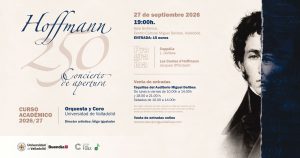 Concierto de apertura. Curso 26/27 @ Centro Cultural Miguel Delibes. Valladolid. Sala Sinfónica Jesús López Cobos